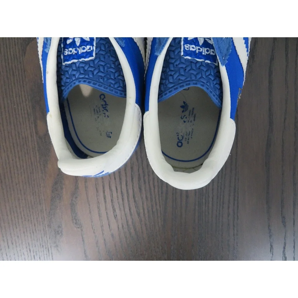 Adidas SL 72 Shoes Boys Youth 3 Blue Kids Low Top Running Sneakers AJH9953